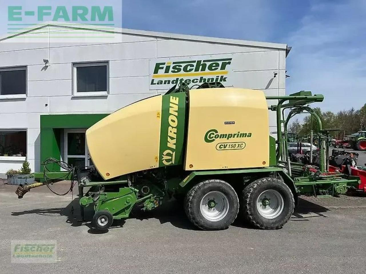 Krone comprima cv 150 xc-17 messer - Heinapress, kandiline: pilt 1 Krone comprima cv 150 xc-17 messer - Heinapress, kandiline: pilt 1