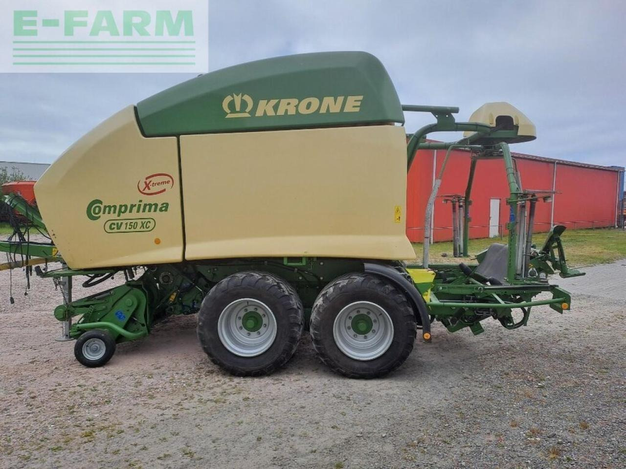 Krone comprima cv 150xc - Heinapress, kandiline: pilt 4 Krone comprima cv 150xc - Heinapress, kandiline: pilt 4