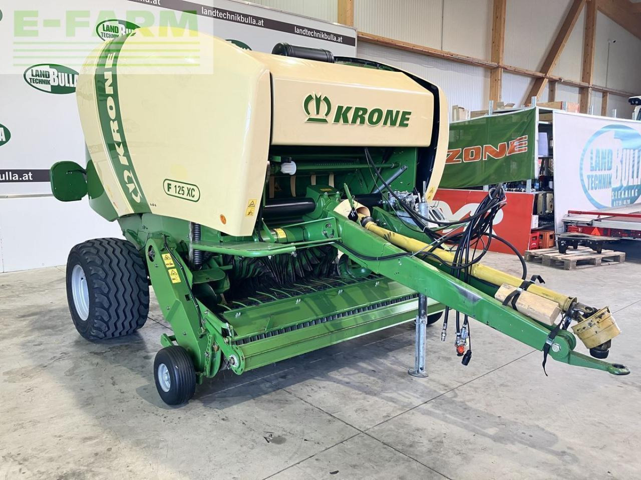 Krone comprima f 125 xc - Heinapress, kandiline: pilt 2 Krone comprima f 125 xc - Heinapress, kandiline: pilt 2