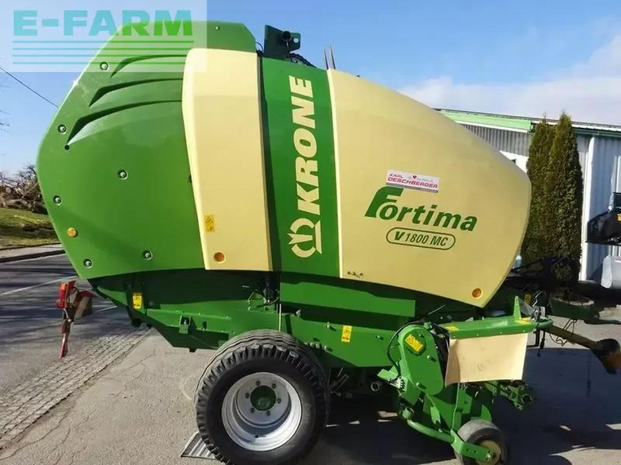 Krone fortima v 1800 mc rundballenpresse - Heinapress, kandiline: pilt 4 Krone fortima v 1800 mc rundballenpresse - Heinapress, kandiline: pilt 4