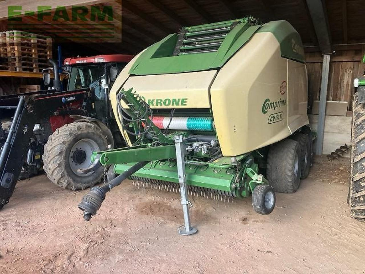Krone gebr. comprima cv150xc presse - Heinapress, kandiline: pilt 1 Krone gebr. comprima cv150xc presse - Heinapress, kandiline: pilt 1