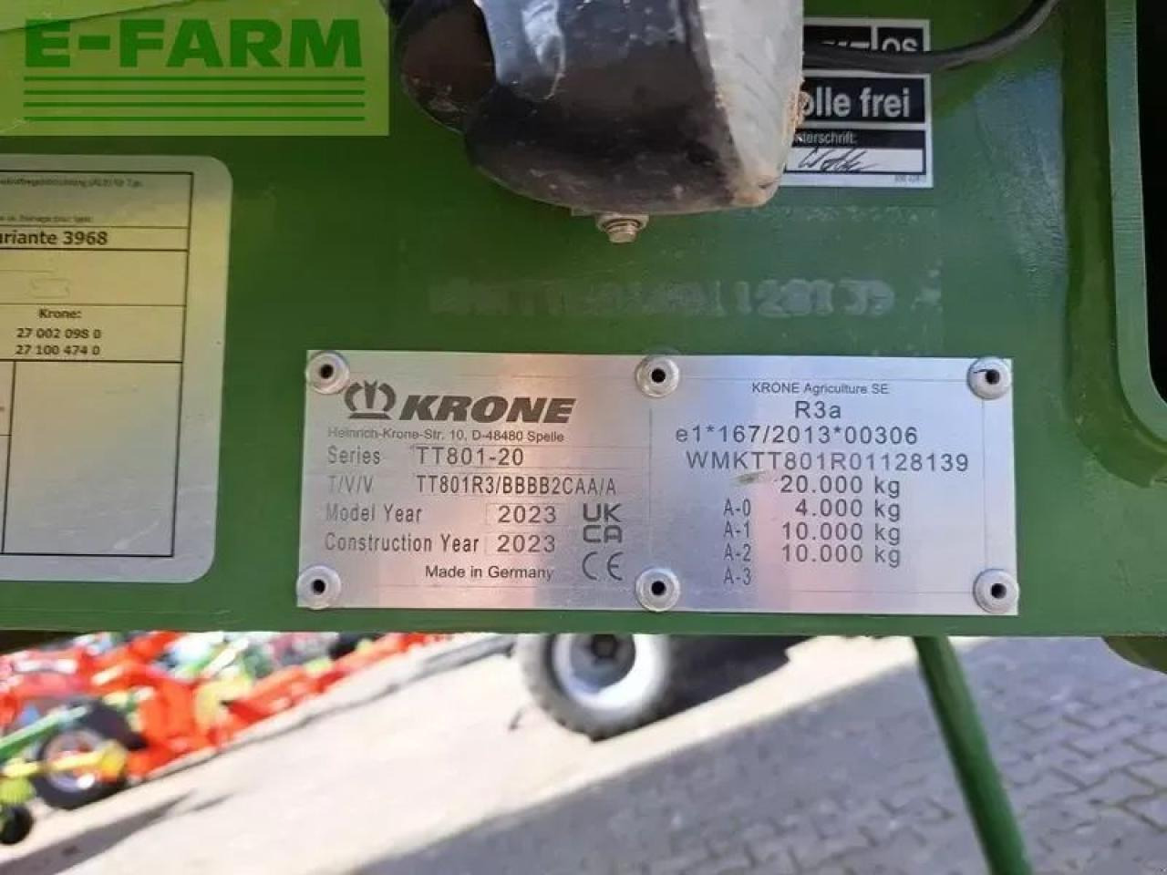 Krone gx 440 - Põllutöö tõstuk-järelhaagis/ Kallur: pilt 5 Krone gx 440 - Põllutöö tõstuk-järelhaagis/ Kallur: pilt 5