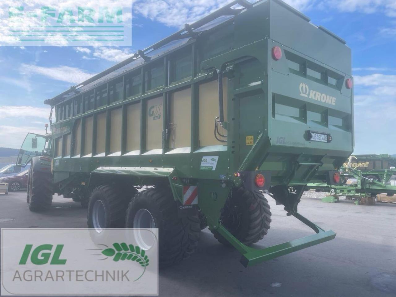 Krone gx 440 (tt801-20) - Põllutöö tõstuk-järelhaagis/ Kallur: pilt 2 Krone gx 440 (tt801-20) - Põllutöö tõstuk-järelhaagis/ Kallur: pilt 2