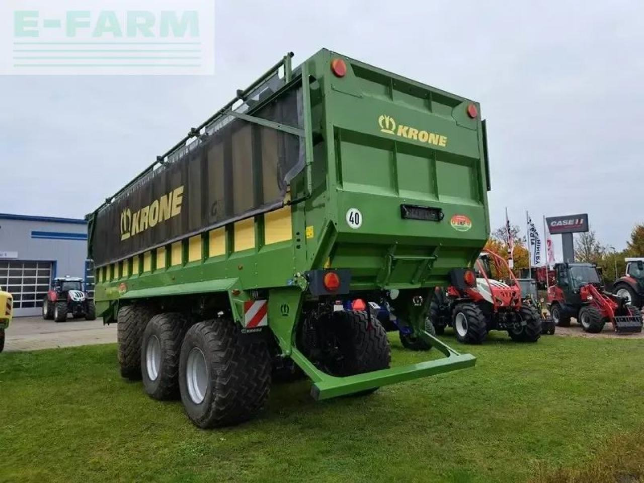 Krone gx 520 - Põllutöö tõstuk-järelhaagis/ Kallur: pilt 3 Krone gx 520 - Põllutöö tõstuk-järelhaagis/ Kallur: pilt 3