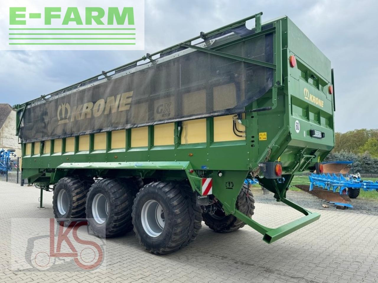 Krone gx 520 universal-transportwagen - Põllutöö tõstuk-järelhaagis/ Kallur: pilt 4 Krone gx 520 universal-transportwagen - Põllutöö tõstuk-järelhaagis/ Kallur: pilt 4