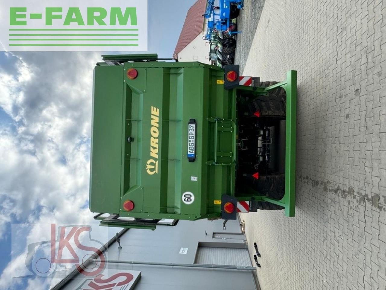 Krone gx 520 universal-transportwagen - Põllutöö tõstuk-järelhaagis/ Kallur: pilt 5 Krone gx 520 universal-transportwagen - Põllutöö tõstuk-järelhaagis/ Kallur: pilt 5