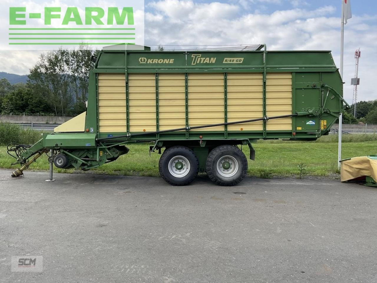 Krone krone ladewagen titan r 48/gd - Iselaadiv vanker: pilt 1 Krone krone ladewagen titan r 48/gd - Iselaadiv vanker: pilt 1