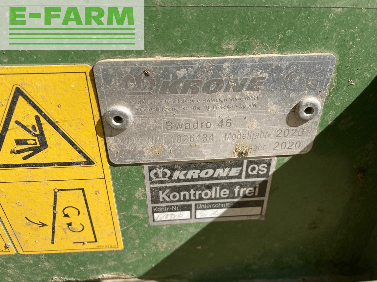 Krone swadro 46 - Kaarutaja/ Reha: pilt 4 Krone swadro 46 - Kaarutaja/ Reha: pilt 4