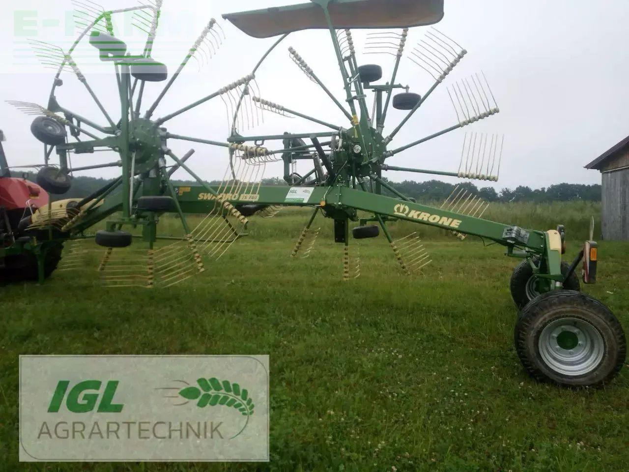 Krone swadro ts 740 - Kaarutaja/ Reha: pilt 1 Krone swadro ts 740 - Kaarutaja/ Reha: pilt 1