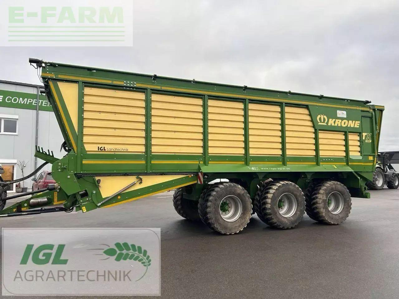 Krone tx 560 - Põllutöö tõstuk-järelhaagis/ Kallur: pilt 1 Krone tx 560 - Põllutöö tõstuk-järelhaagis/ Kallur: pilt 1