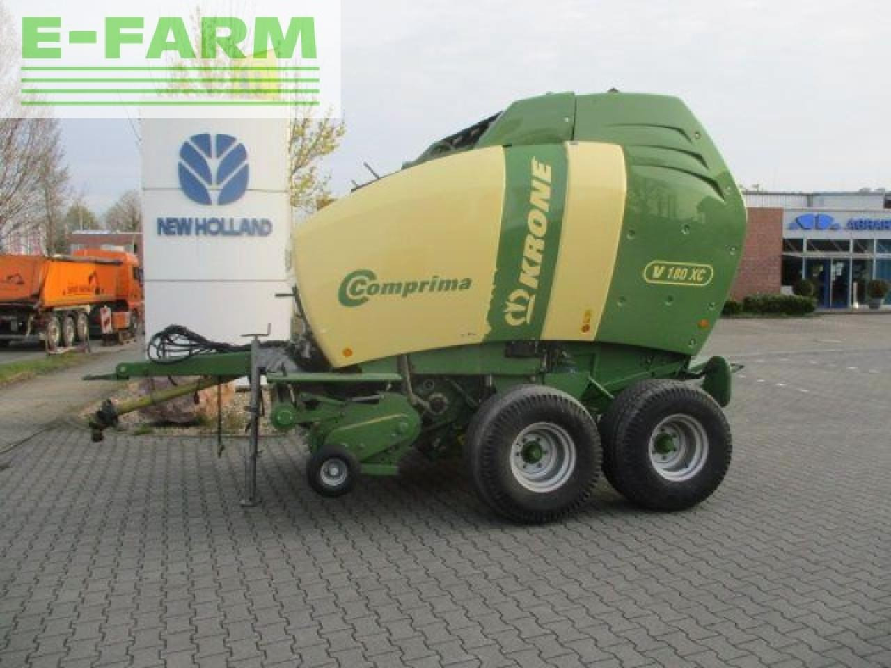 Krone v180 xc - Heinapress, kandiline: pilt 1 Krone v180 xc - Heinapress, kandiline: pilt 1