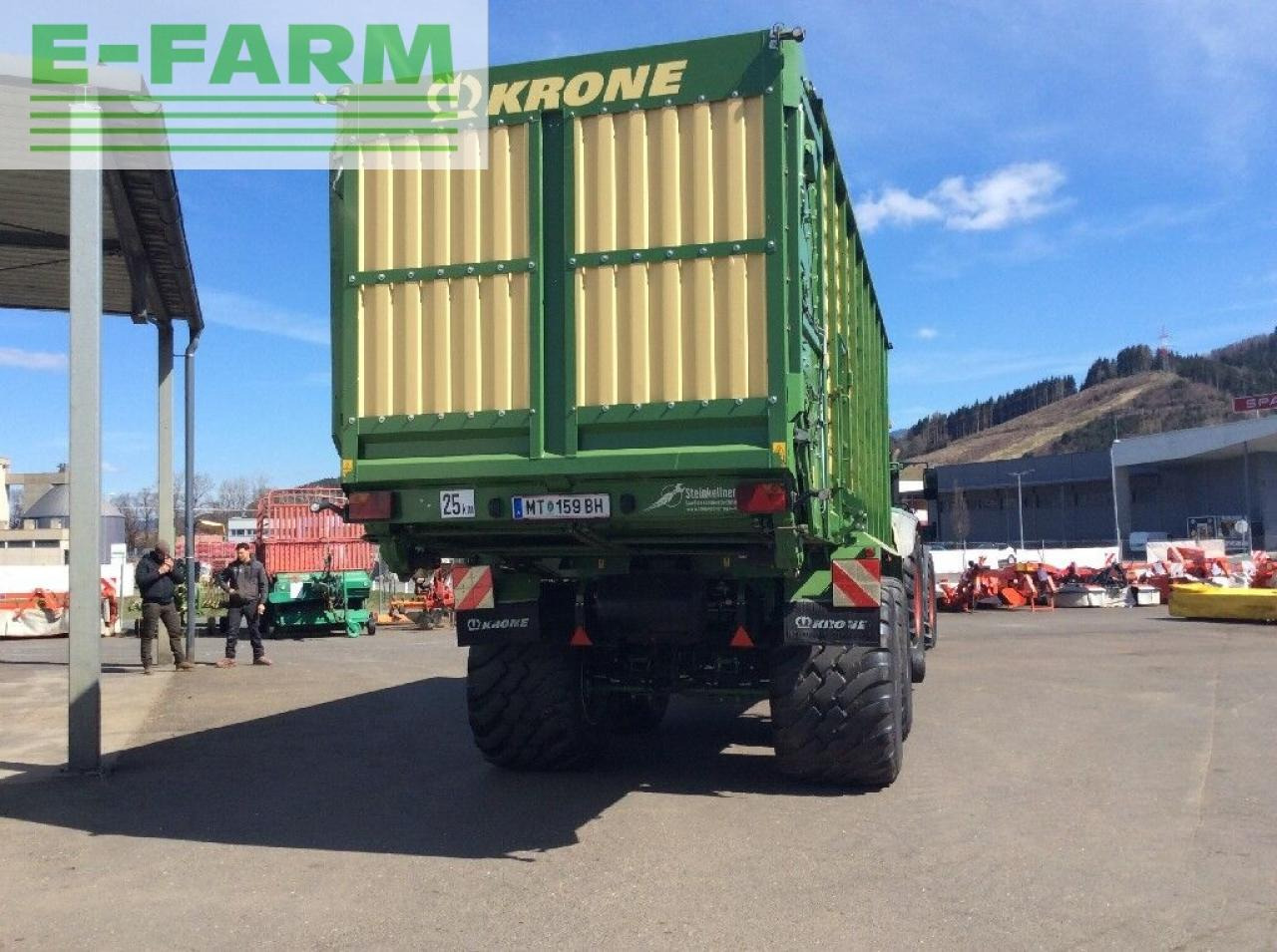 Krone zx 450 gd - Põllutöö tõstuk-järelhaagis/ Kallur: pilt 4 Krone zx 450 gd - Põllutöö tõstuk-järelhaagis/ Kallur: pilt 4
