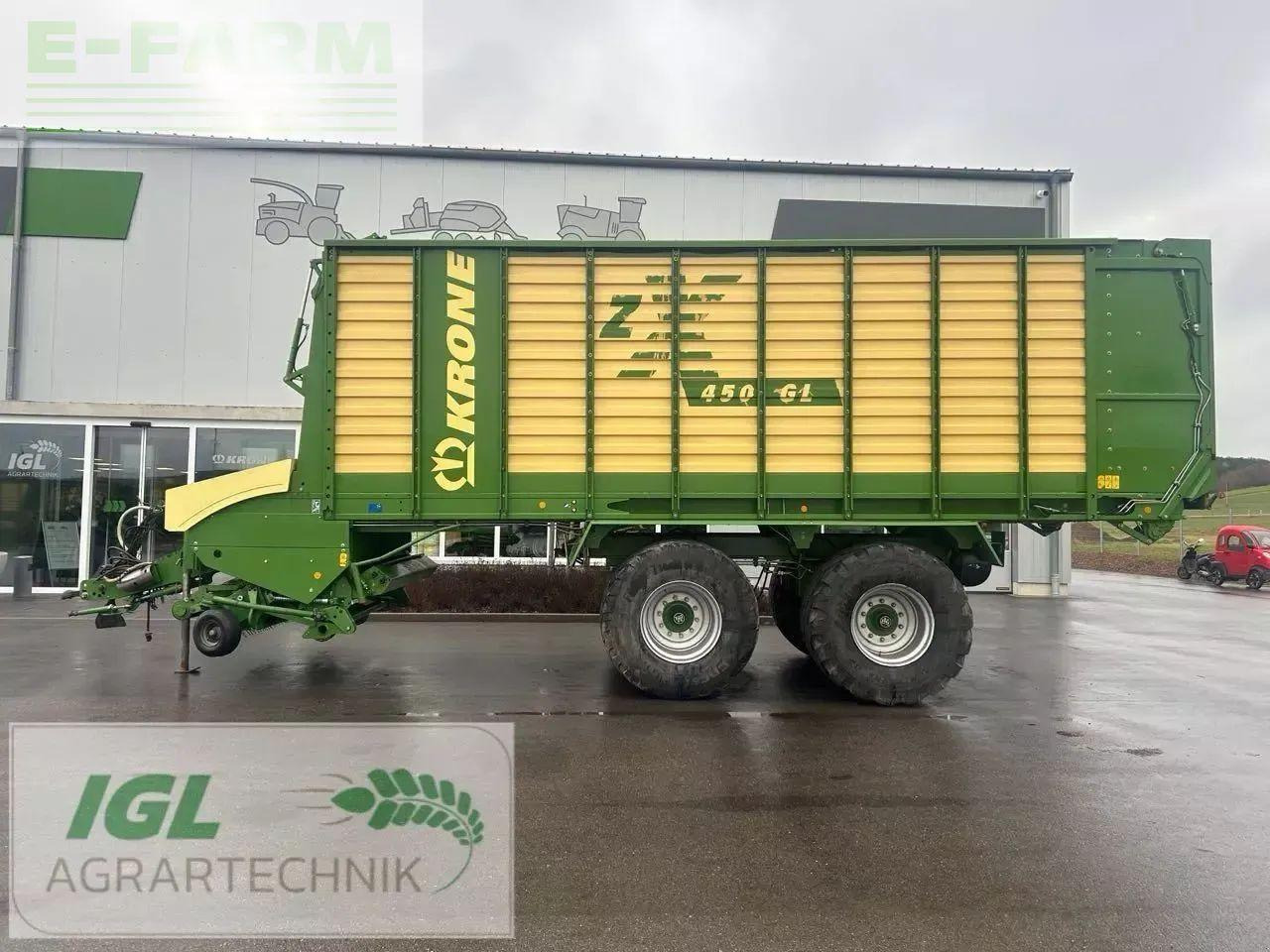 Krone zx 450 gl - Iselaadiv vanker: pilt 2 Krone zx 450 gl - Iselaadiv vanker: pilt 2