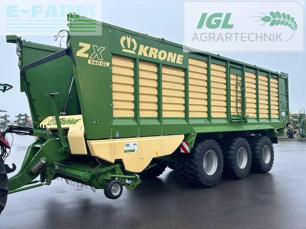 Iselaadiv vanker Krone zx 560 gl: pilt 10