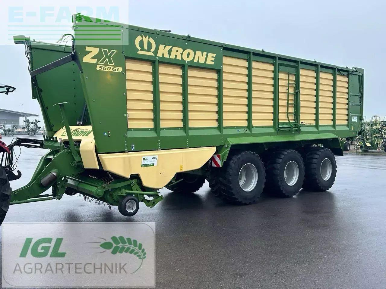 Krone zx 560 gl - Iselaadiv vanker: pilt 1 Krone zx 560 gl - Iselaadiv vanker: pilt 1