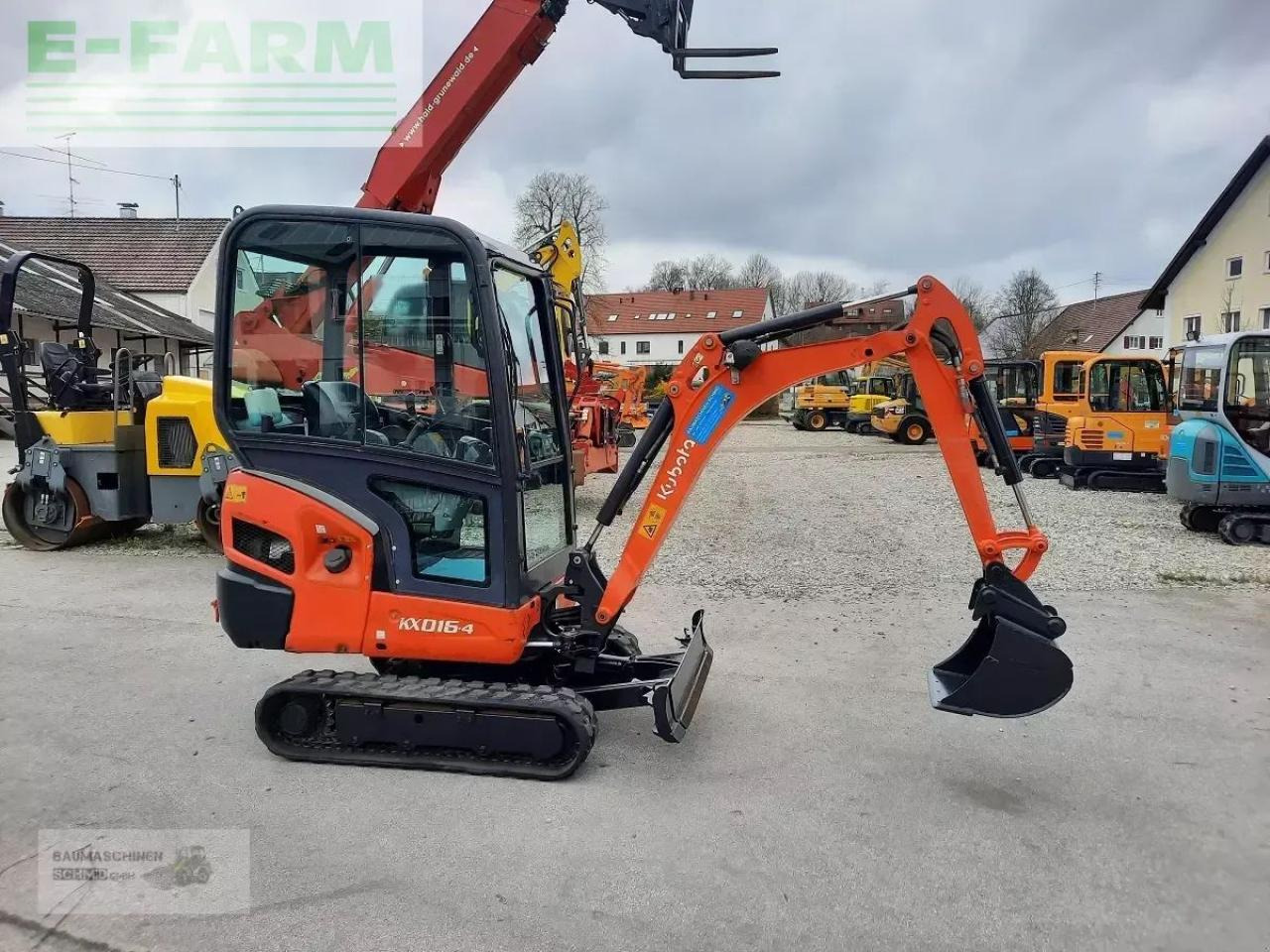 Kubota kx 016-4 - Miniekskavaator: pilt 3 Kubota kx 016-4 - Miniekskavaator: pilt 3
