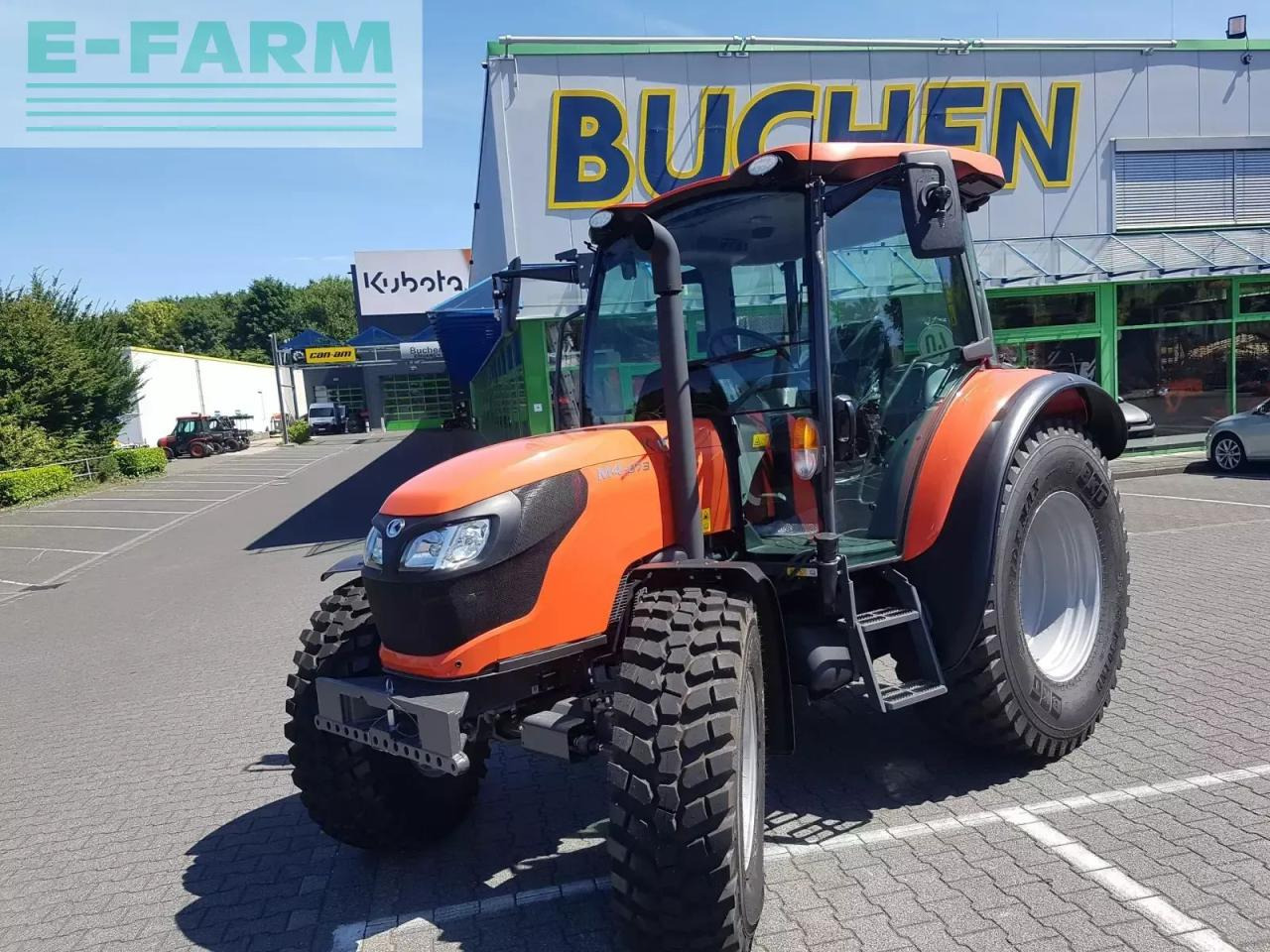 Kubota m4073 cab - Traktor: pilt 5 Kubota m4073 cab - Traktor: pilt 5