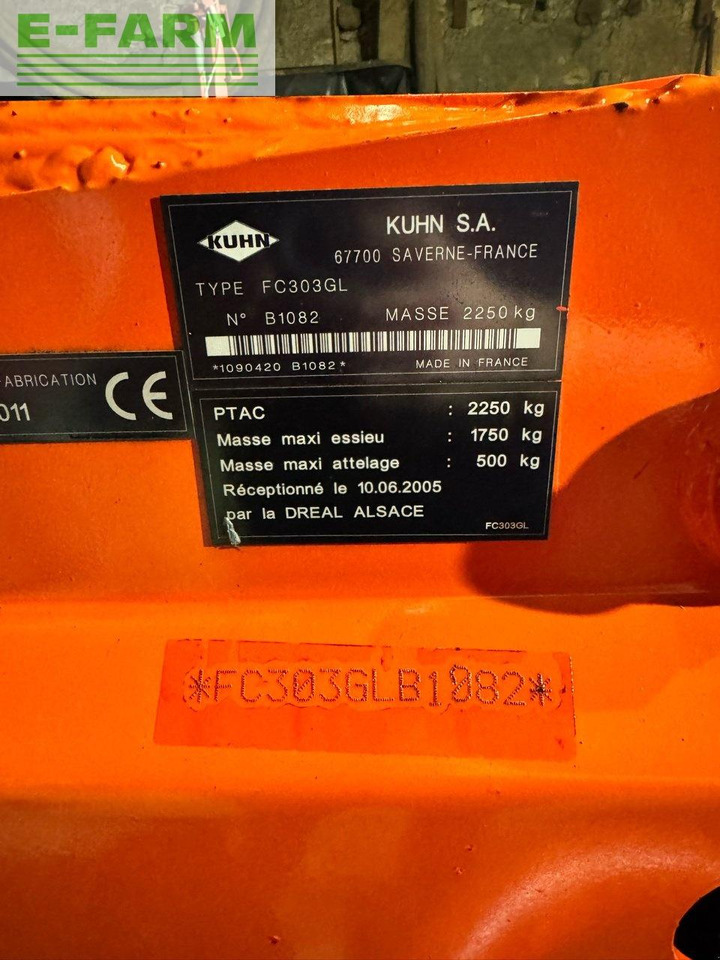 Kuhn fc 303 gl - Niiduk: pilt 2 Kuhn fc 303 gl - Niiduk: pilt 2