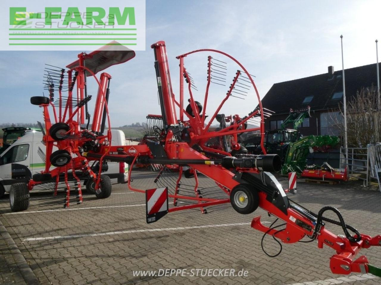 Kuhn ga 8030 - Kaarutaja/ Reha: pilt 4 Kuhn ga 8030 - Kaarutaja/ Reha: pilt 4