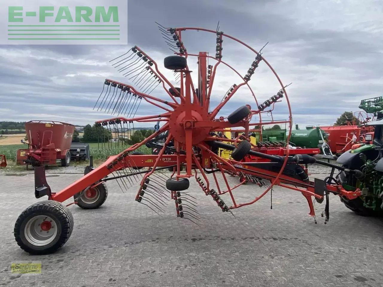 Kuhn ga 8731 - Kaarutaja/ Reha: pilt 2 Kuhn ga 8731 - Kaarutaja/ Reha: pilt 2