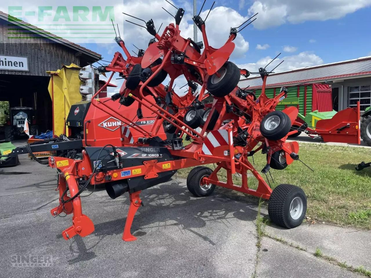 Kuhn gf 10803 t - Kaarutaja/ Reha: pilt 1 Kuhn gf 10803 t - Kaarutaja/ Reha: pilt 1