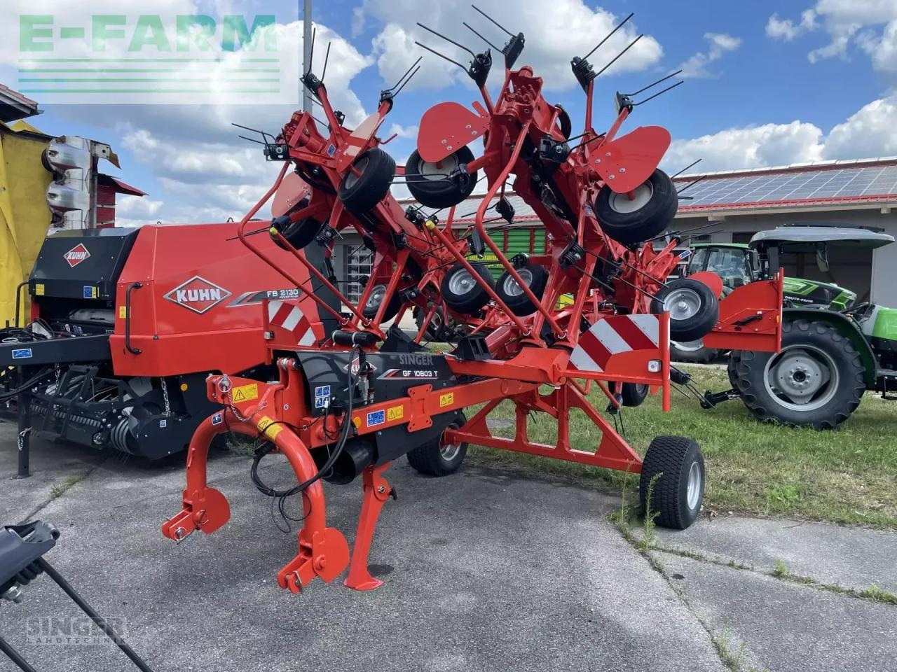 Kuhn gf 10803 t - Kaarutaja/ Reha: pilt 3 Kuhn gf 10803 t - Kaarutaja/ Reha: pilt 3