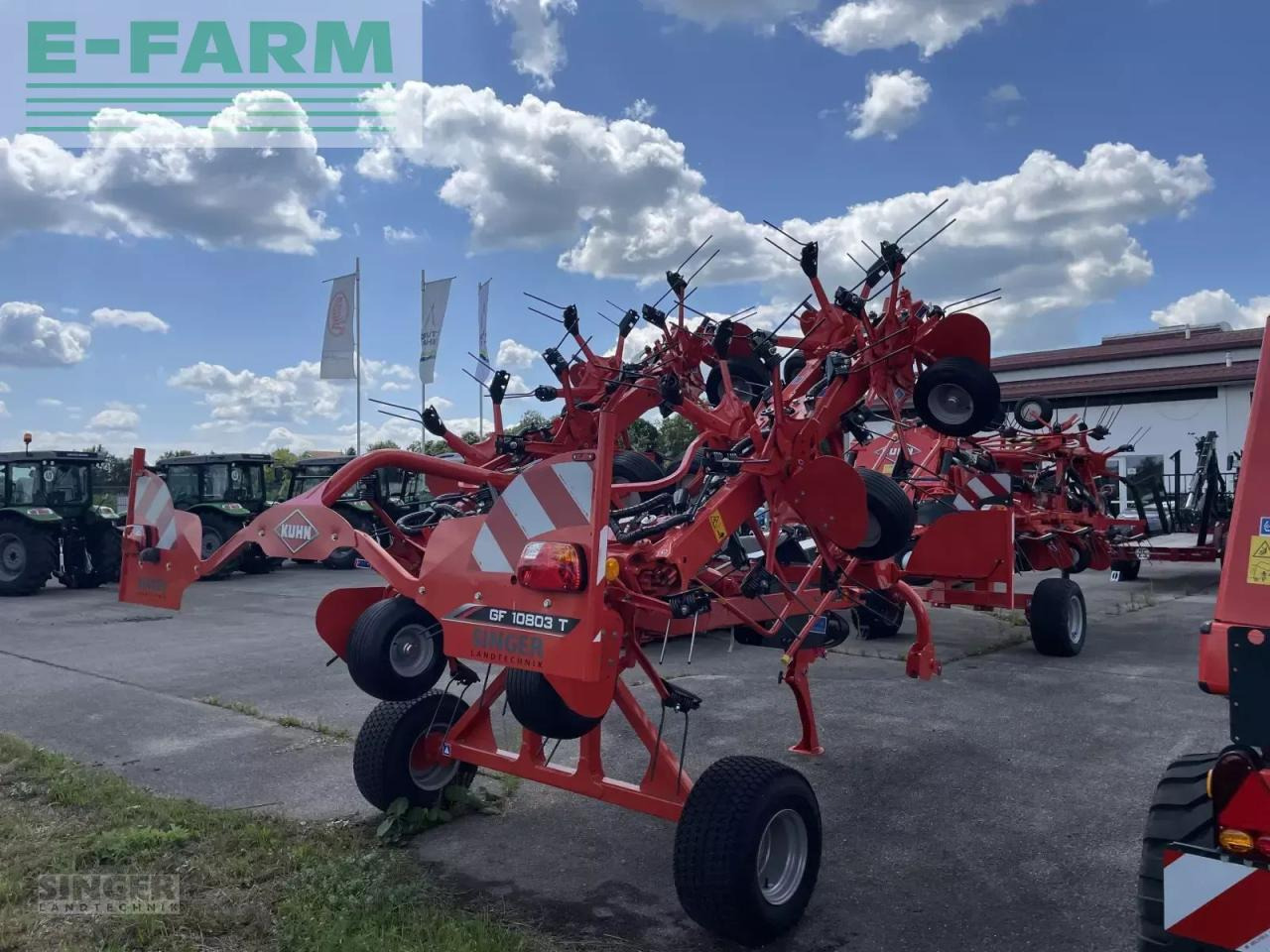 Kuhn gf 10803 t - Kaarutaja/ Reha: pilt 4 Kuhn gf 10803 t - Kaarutaja/ Reha: pilt 4