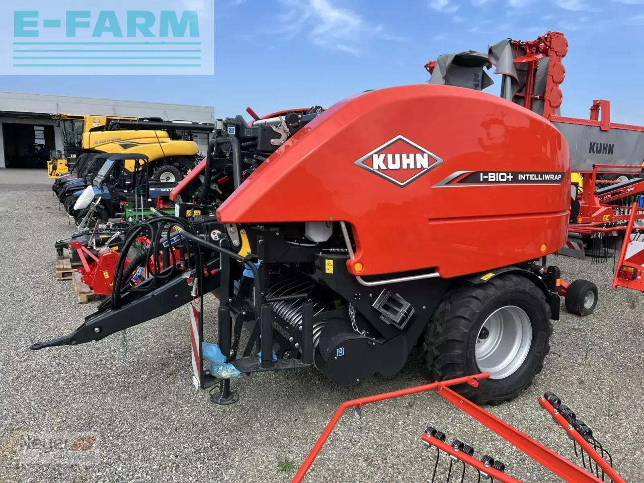 Kuhn i-bio+ intelliwrap press-wickel-kombi - Heinapress, kandiline: pilt 1 Kuhn i-bio+ intelliwrap press-wickel-kombi - Heinapress, kandiline: pilt 1