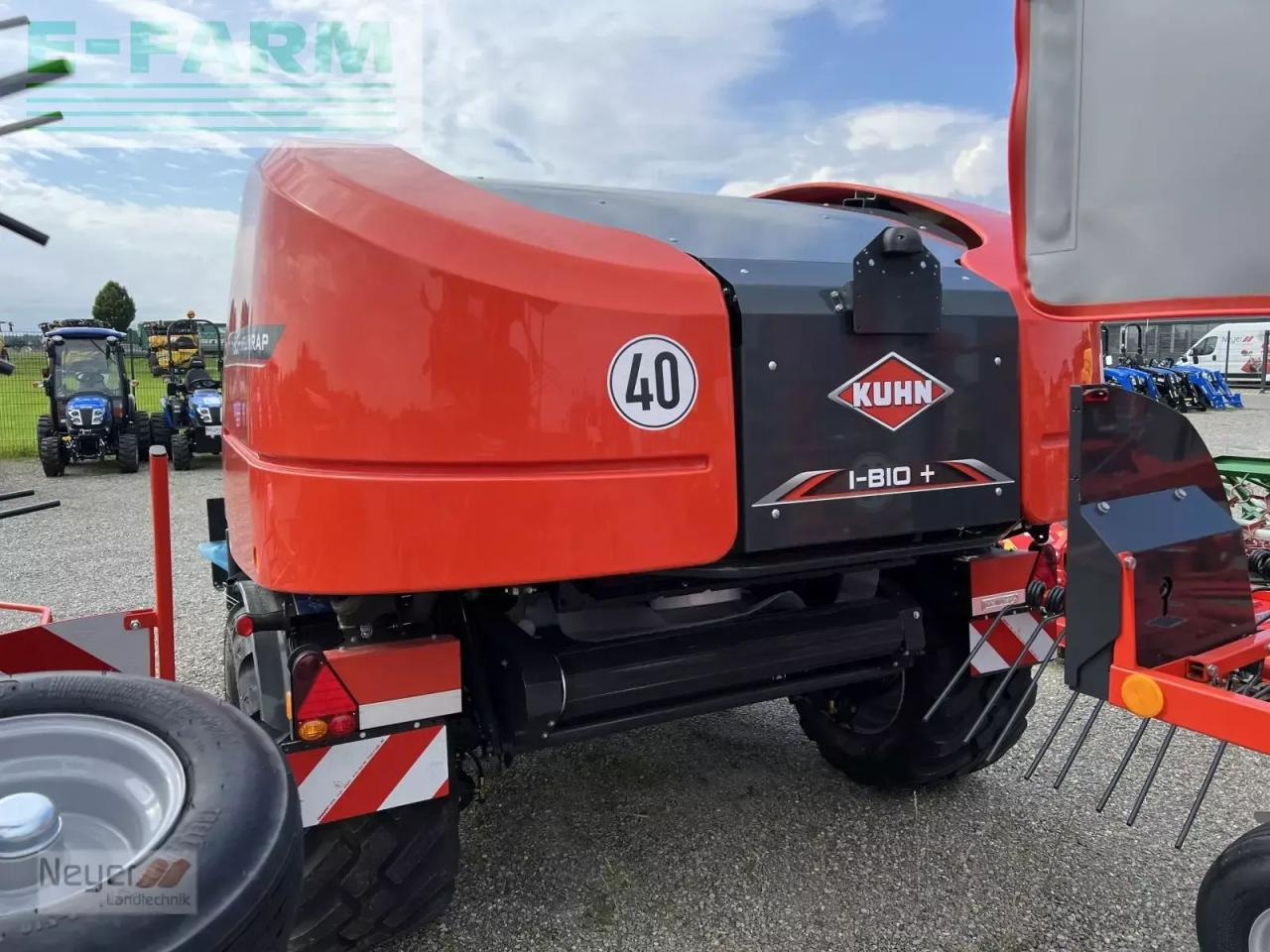 Kuhn i-bio+ intelliwrap press-wickel-kombi - Heinapress, kandiline: pilt 5 Kuhn i-bio+ intelliwrap press-wickel-kombi - Heinapress, kandiline: pilt 5