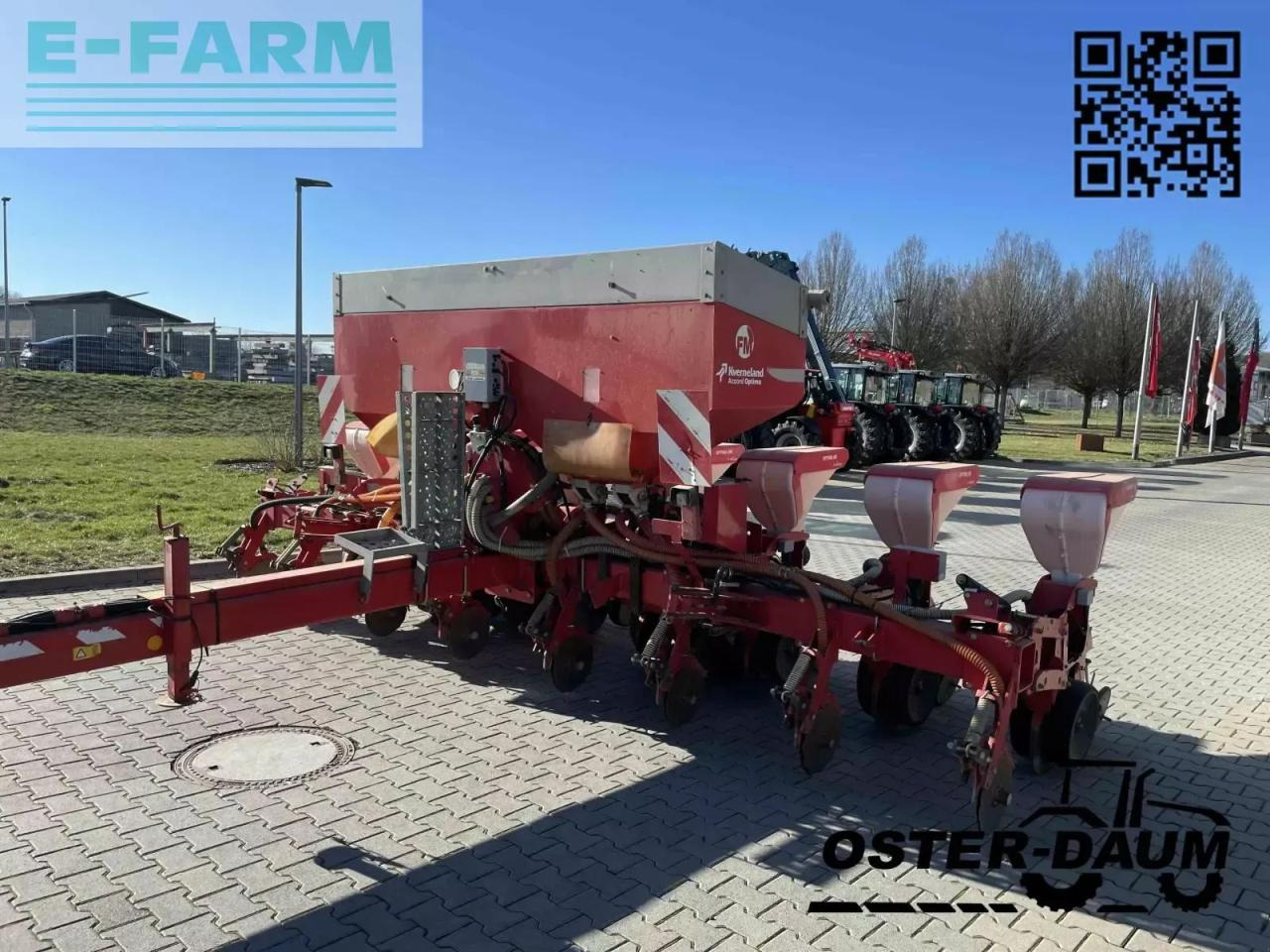 Kverneland optima hd e-drive - Täppiskülvimasin: pilt 1 Kverneland optima hd e-drive - Täppiskülvimasin: pilt 1