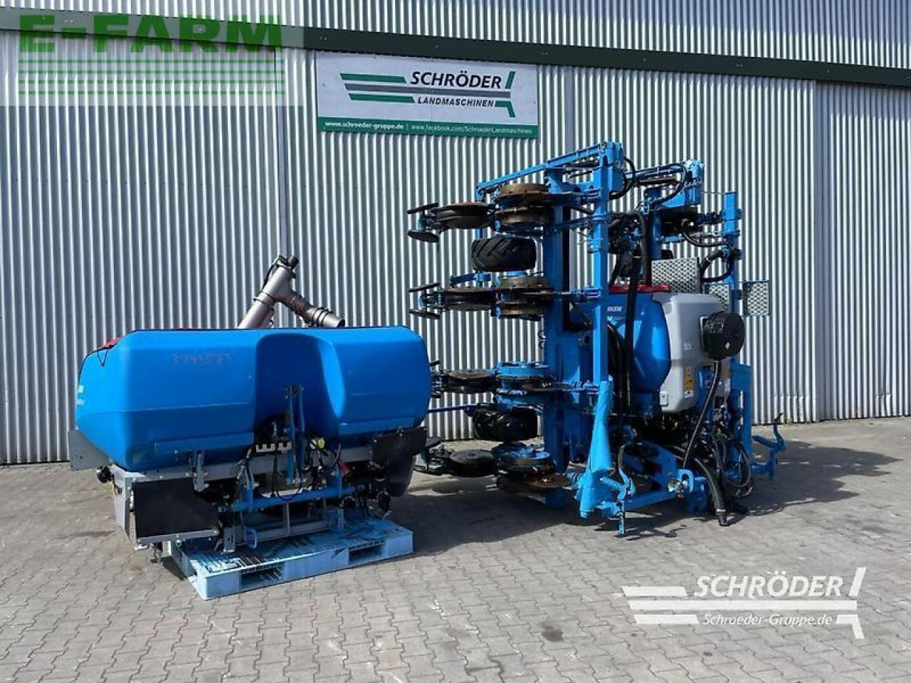 Lemken azurit 9/8.75 k d + solitair 23/1900 - Külvimasin: pilt 1 Lemken azurit 9/8.75 k d + solitair 23/1900 - Külvimasin: pilt 1