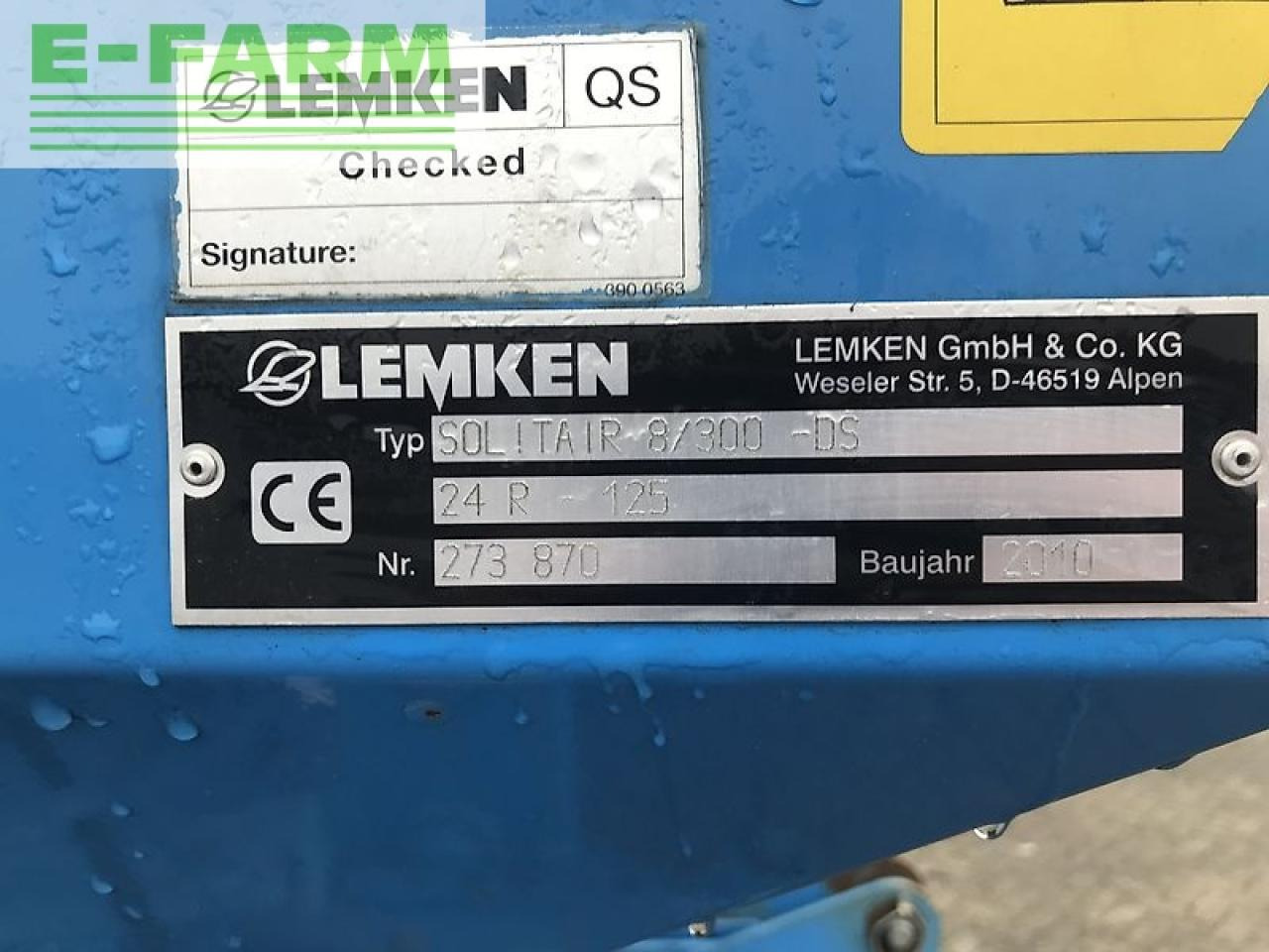 Külvimasin Lemken solitair 8/300 + zirkon 10/300: pilt 21