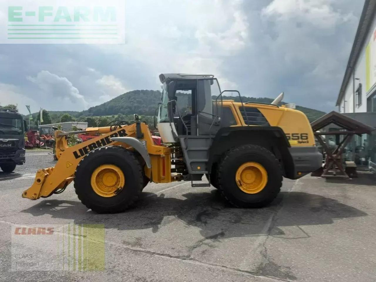 Liebherr l 556 - Miniekskavaator: pilt 1 Liebherr l 556 - Miniekskavaator: pilt 1