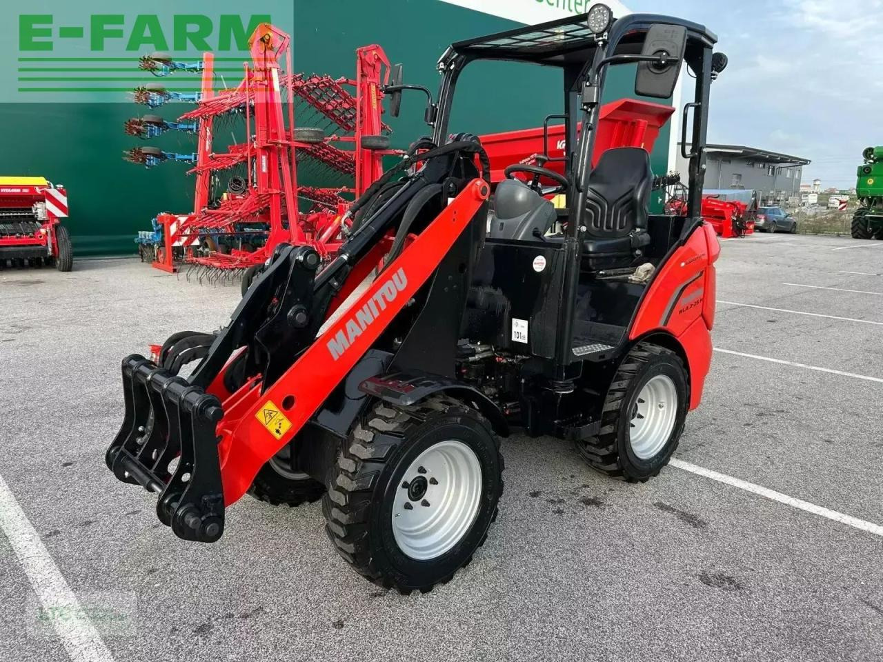 Manitou hoflader mla 2-25 - Rataslaadur: pilt 1 Manitou hoflader mla 2-25 - Rataslaadur: pilt 1