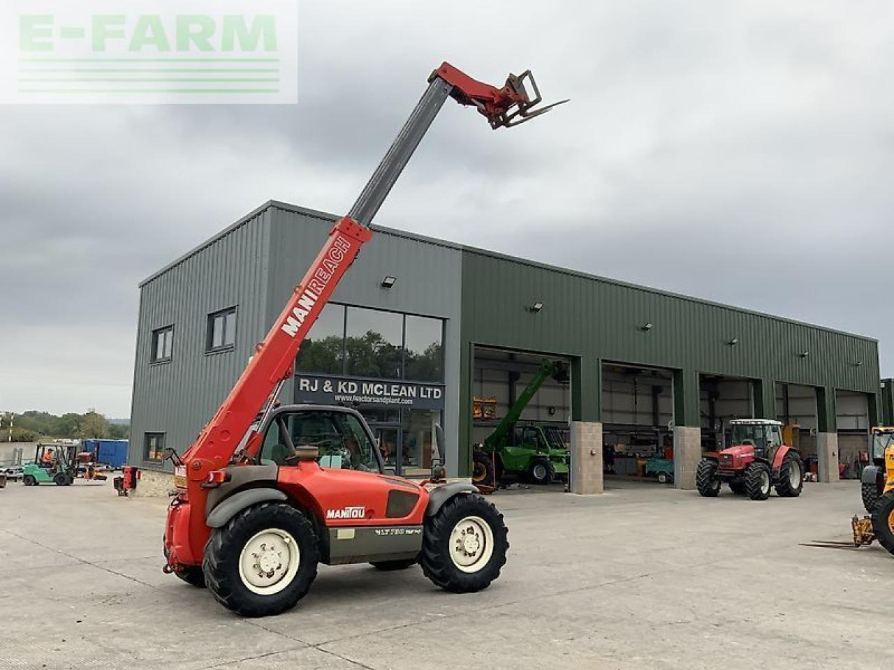 Manitou mlt730 t telehandler (st23681) - Teleskooplaadur: pilt 1 Manitou mlt730 t telehandler (st23681) - Teleskooplaadur: pilt 1