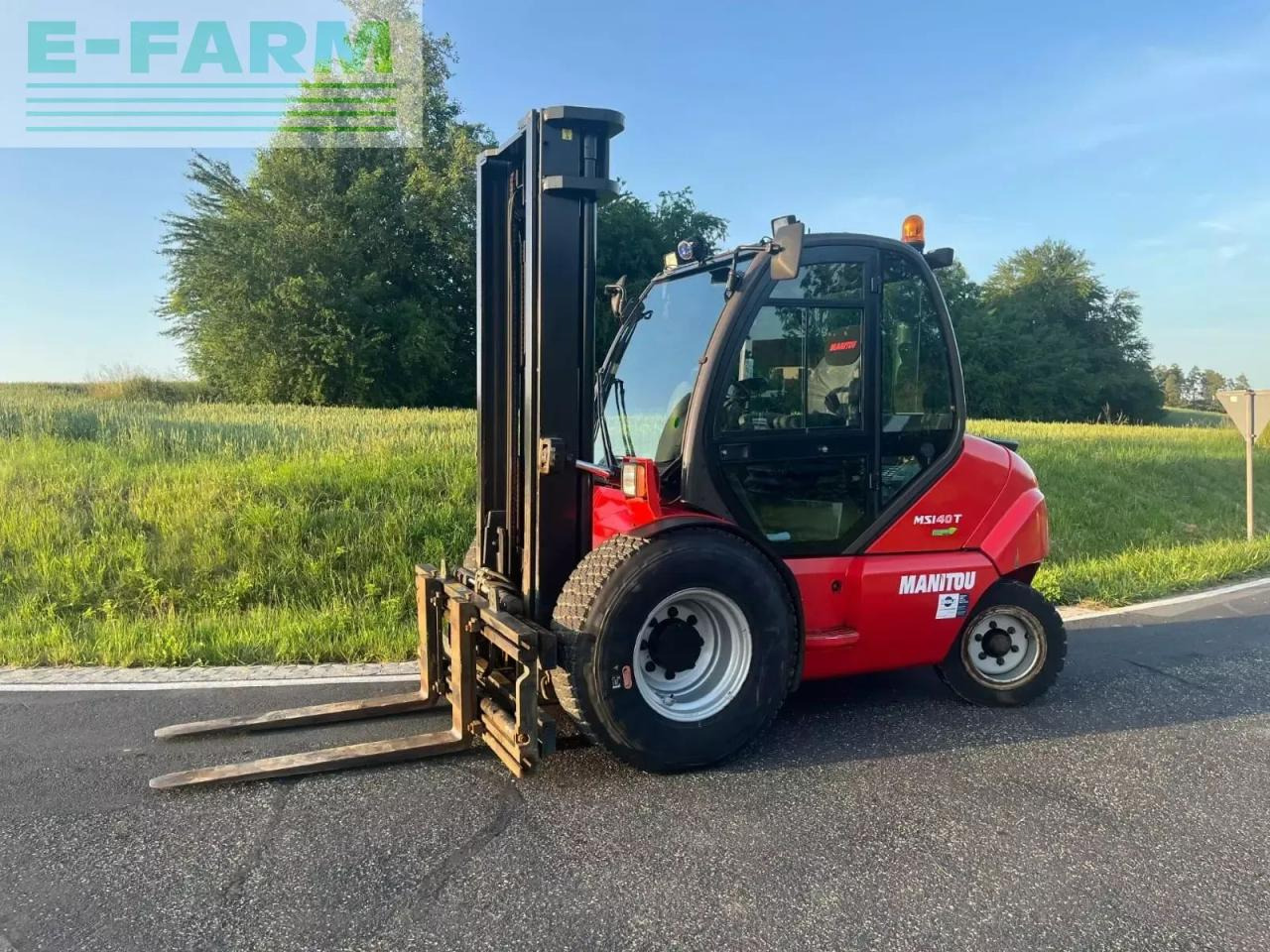 Manitou msi 40 t geländestapler - Kahveltõstuk: pilt 1 Manitou msi 40 t geländestapler - Kahveltõstuk: pilt 1