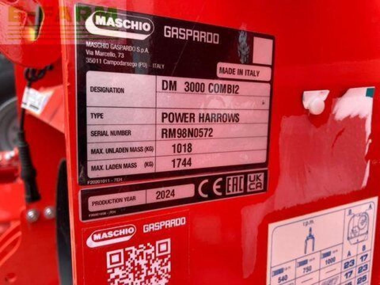 Maschio dm classic 3000 + dama 300 - Külvimasin: pilt 4 Maschio dm classic 3000 + dama 300 - Külvimasin: pilt 4
