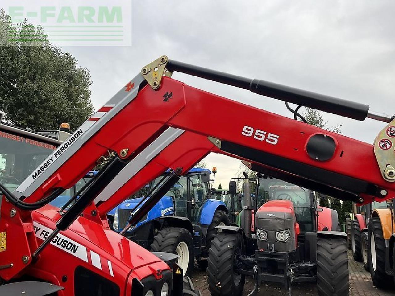 Traktor Massey Ferguson 5455 dyna-4 + massey ferguson 955: pilt 15