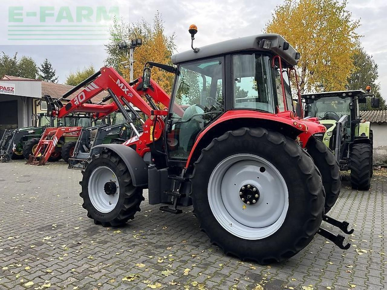 Traktor Massey Ferguson 6455 dyna-6 + mailleux mx t10: pilt 8