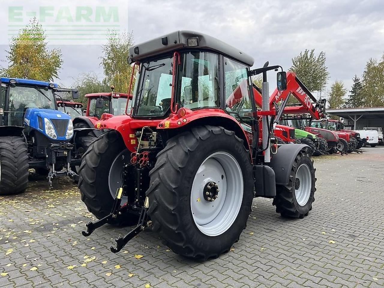Traktor Massey Ferguson 6455 dyna-6 + mailleux mx t10: pilt 6