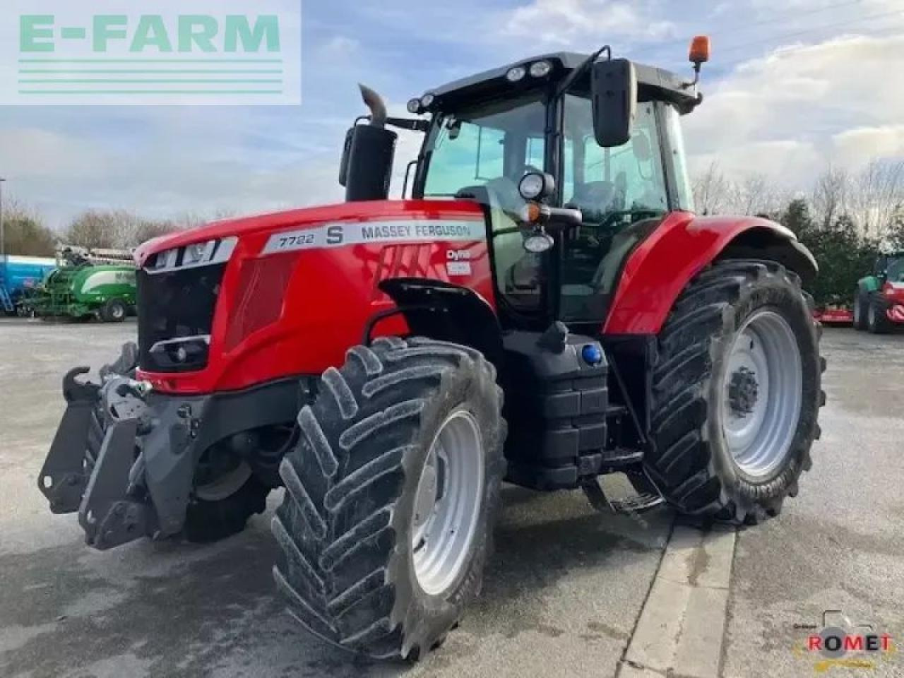 Massey Ferguson 7722 s d6 ef Efficient - Traktor: pilt 1 Massey Ferguson 7722 s d6 ef Efficient - Traktor: pilt 1