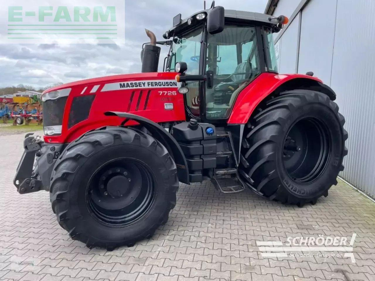 Massey Ferguson 7726 dyna-vt exclusive Exclusive - Traktor: pilt 4 Massey Ferguson 7726 dyna-vt exclusive Exclusive - Traktor: pilt 4
