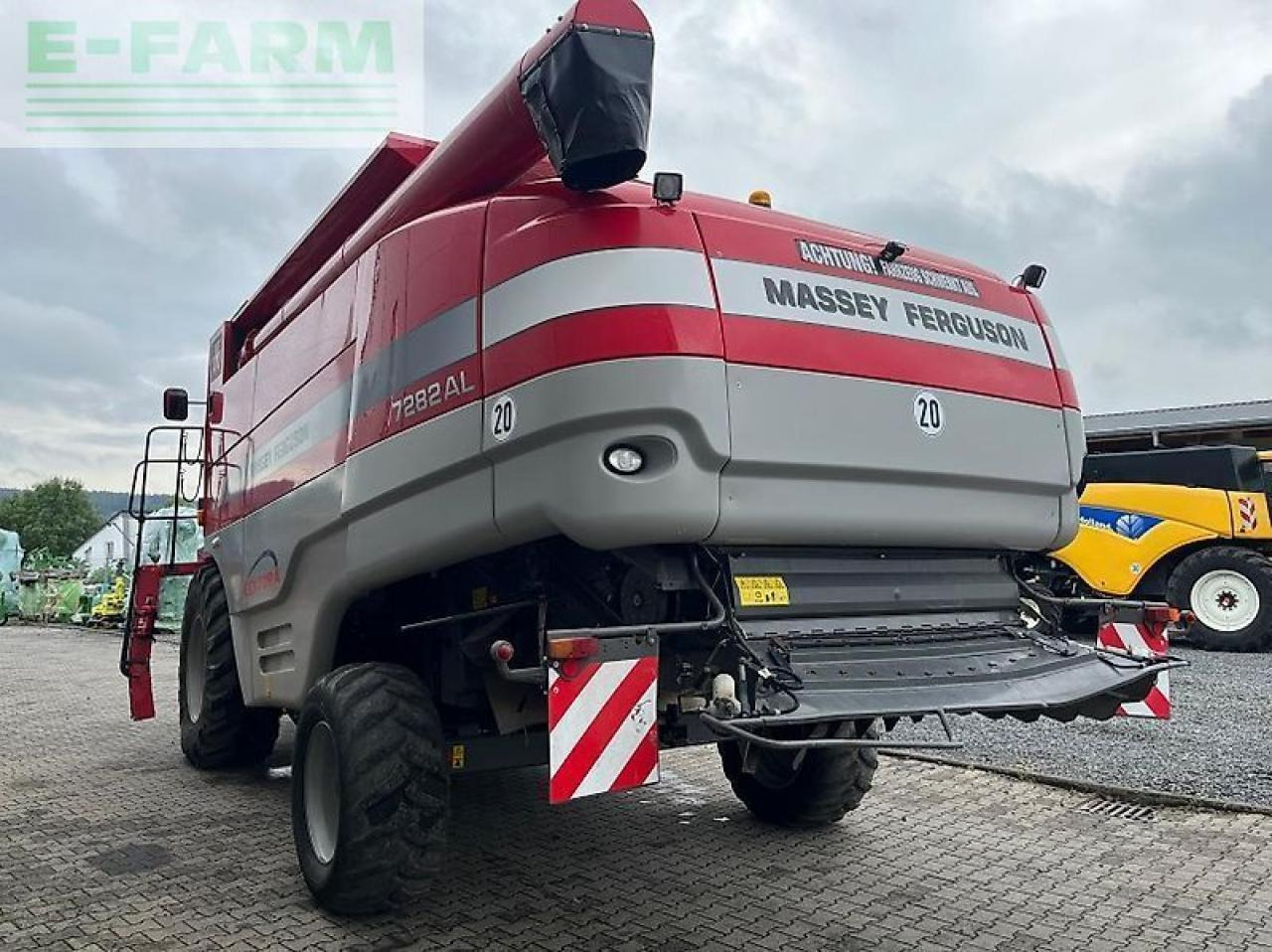 Massey Ferguson centora 7282 al - Kombain: pilt 4 Massey Ferguson centora 7282 al - Kombain: pilt 4