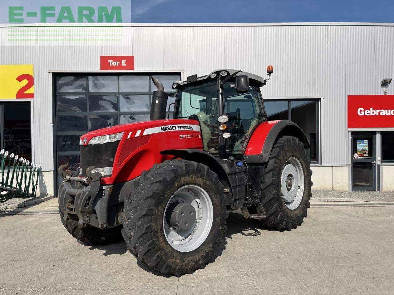 Massey Ferguson mf 8670 dyna-vt - Traktor: pilt 1 Massey Ferguson mf 8670 dyna-vt - Traktor: pilt 1