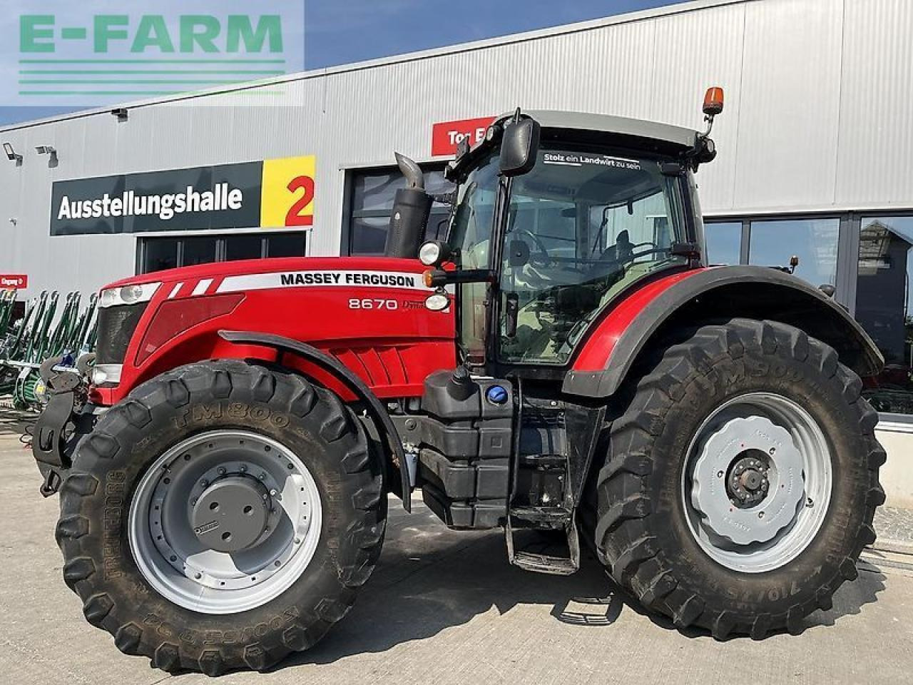 Massey Ferguson mf 8670 dyna-vt - Traktor: pilt 2 Massey Ferguson mf 8670 dyna-vt - Traktor: pilt 2