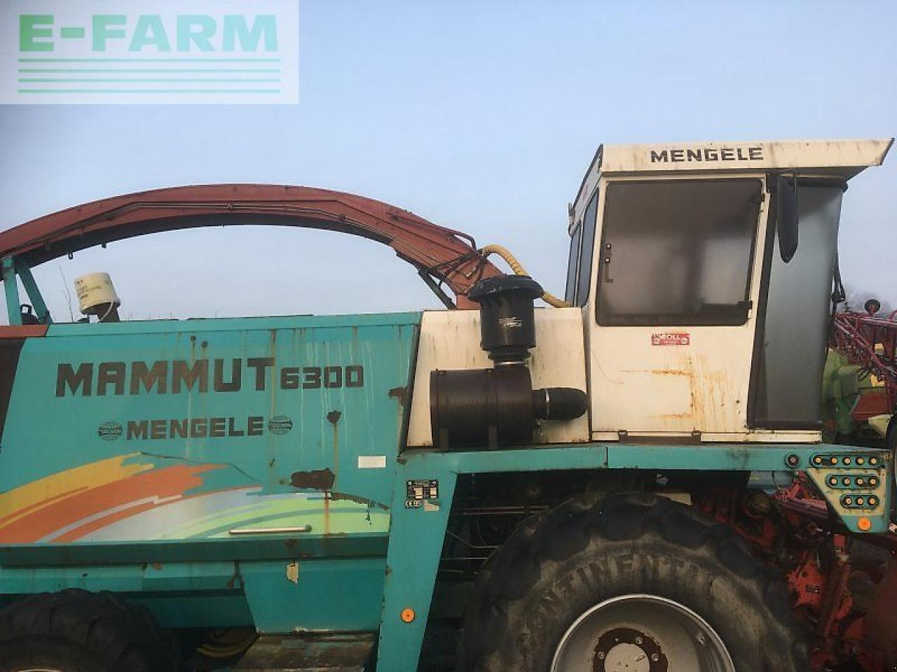 Mengele mammut 6300 - Koristusmasin: pilt 4 Mengele mammut 6300 - Koristusmasin: pilt 4