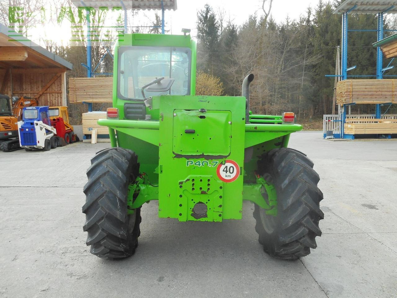 Merlo p40.7 turbofarmer ( neue bereifung ) - Teleskooplaadur: pilt 3 Merlo p40.7 turbofarmer ( neue bereifung ) - Teleskooplaadur: pilt 3