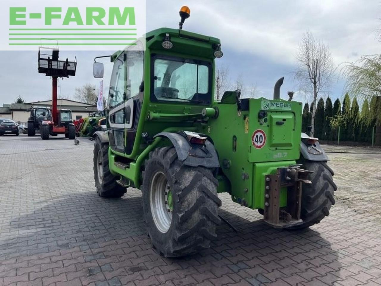 Teleskooplaadur Merlo tf 38.7 cs-120 turbofarmer: pilt 7
