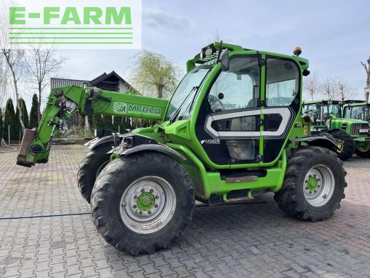 Teleskooplaadur Merlo tf 38.7 cs-120 turbofarmer: pilt 9