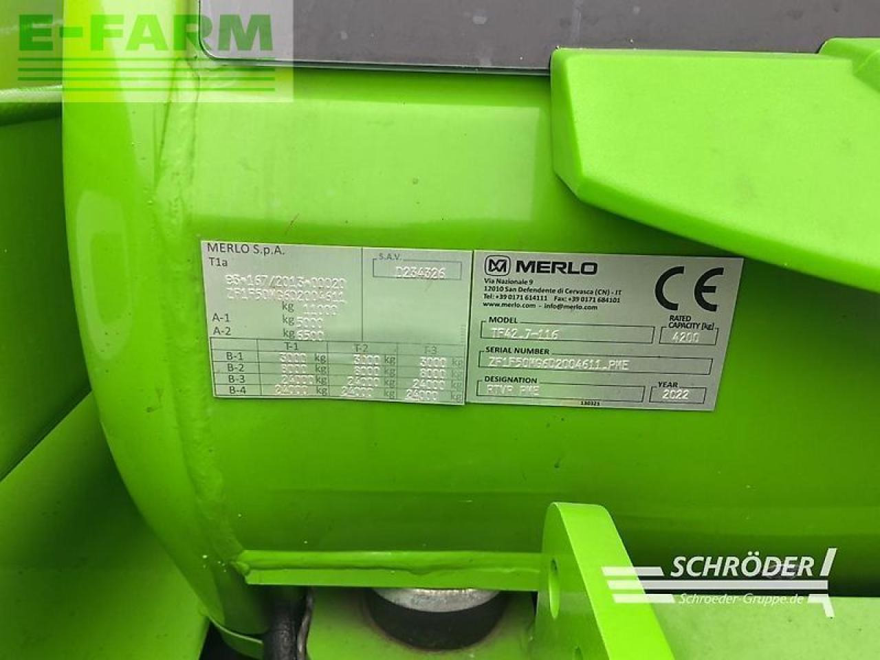 Merlo tf 42.7 - 116 - Teleskooplaadur: pilt 2 Merlo tf 42.7 - 116 - Teleskooplaadur: pilt 2